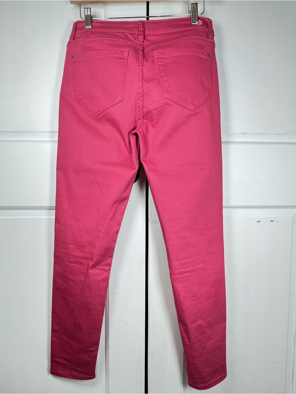 Kensie Vibrant Pink Stretch Ankle Jeans Jeggings Size 8 - Picture 2 of 5